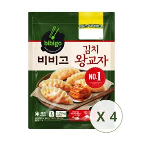 CJ제일제당 비비고 김치 왕교자 만두 딤섬 1.05kg x 4개