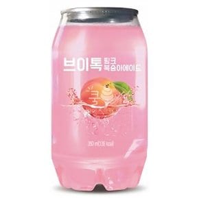 브이톡 핑크 복숭아에이드 350ml 5개