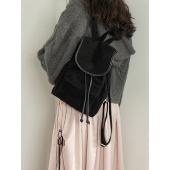 이로코 suede backpack_black