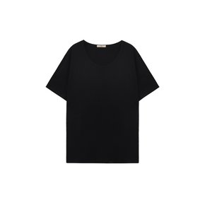 [1+1] Collagen Uneck Half  T-shirt