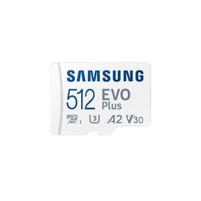 삼성 마이크로 SD카드 EVO Plus 외장메모리 512GB