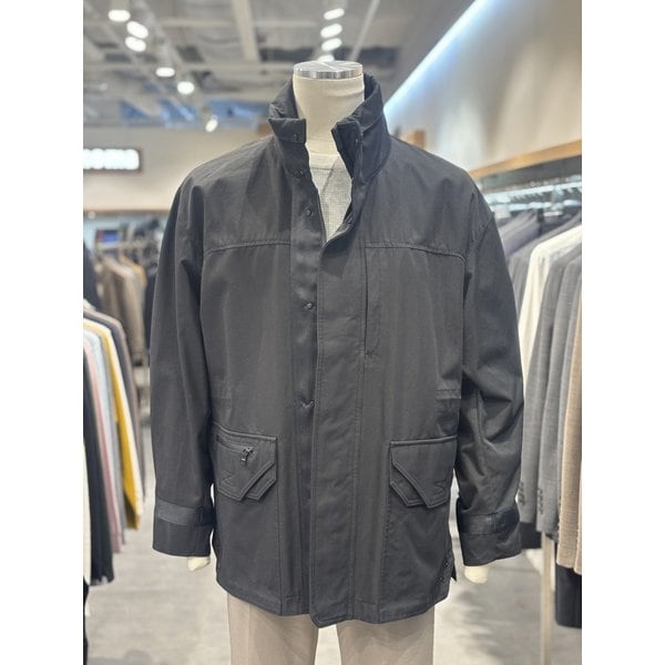 [파주점] 남성  S/S 블랙 면 혼방 반코트 RPAMBU05A