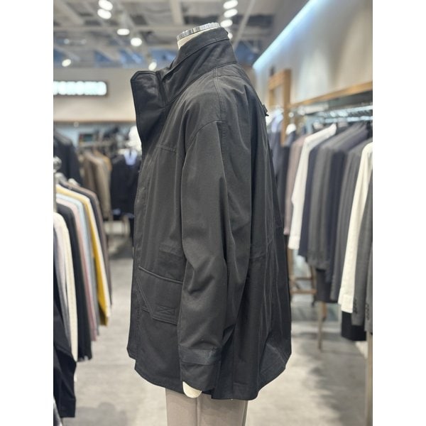 [파주점] 남성  S/S 블랙 면 혼방 반코트 RPAMBU05A