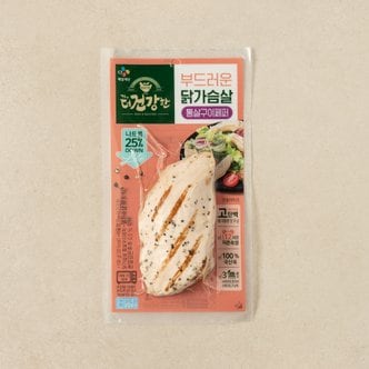 CJ제일제당 더건강한 닭가슴살 통살구이 페퍼 100g