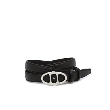 아떼바네사브루노 AABE5F022BK 20MM 블랙 이태리 레더 벨트 (실버)