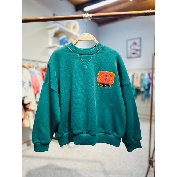 [파주점] 덕콰이어트 삼각무 박시 맨투맨 DQ44-TS106GR