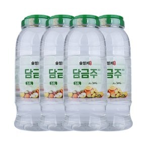 술벙커 담금주 30도 3.6L X 4 세트