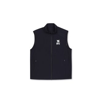 왁 (왁골프)Men Full Zip Vest_WMVAM24200BKX