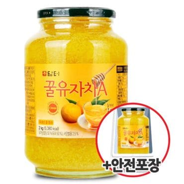 담터 꿀유자차A 2kg+전용안전포장[32464202]