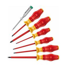 독일 베라 드라이버 세트 Wera VDE ulated Screwdriver Set 05031575002 1434925