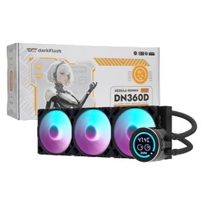 darkFlash NEBULA DN-360D ARGB CPU수랭쿨러 블랙
