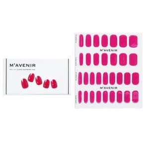 마베니르 네일 스티커 - classic raspberry nail 32pcs