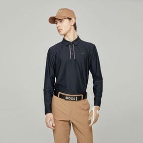 [BOSS GOLF] 남성 골프 롱슬리브 폴로 셔츠 블랙(BIPTM210421)