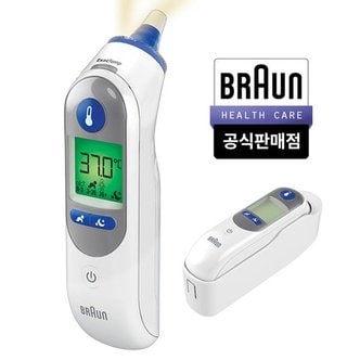 BRAUN 브라운 귀체온계 IRT-6525 (필터21개 포함) 야간조명기능 무음 모드탑재