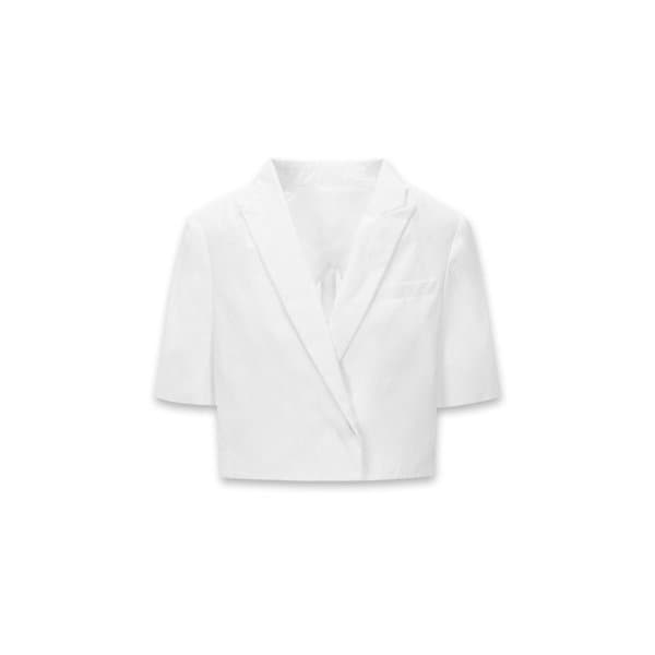 RECUR Half Jacke White