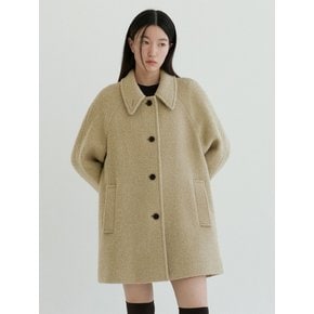 Boukle Half Coat-Beige