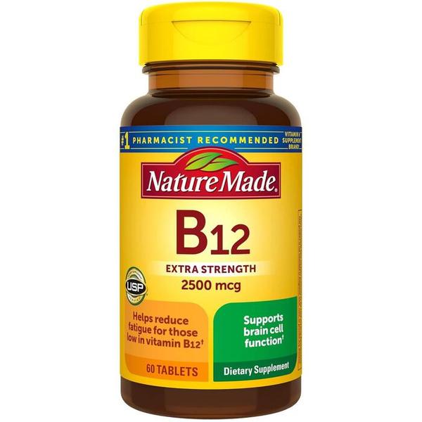 네이처메이드 비타민 B12 2500 mcg 60 타블렛