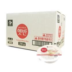 CJ 햇반 둥근햇반 210g 36개 (S25426320)