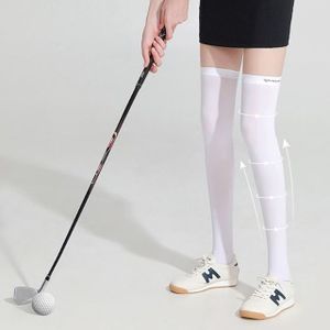 오너클랜 여성 양말 스타킹 골프 오버 니삭스 무릎양말 냉감