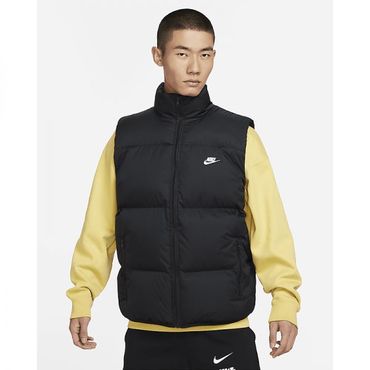 나이키 매장정품 나이키 NIKE 스포츠웨어 클럽 PrimaLoft® 남성 발수 패딩 베스트 - 블랙화이트 FB73