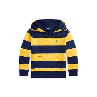 폴로 랄프 로렌 폴로 키즈 남아 2-7세 럭비 스트라이프 플리스 후디(CWPOKNIB8021412700)
