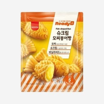  [오티삼립]냉동 레디비 슈크림 모찌붕어빵 560g 8개