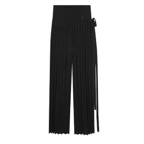 [김소연 PICK] Pleats Flight Pants Long 40 Rich Black