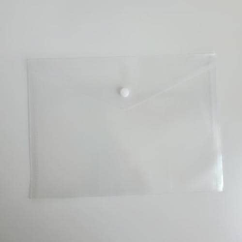 pp 단추 B5 투명파우치 스냅파일(1)