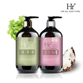 [ Hr24] 단백질 대용량 두피 샴푸 1000ml 트리트먼트 1000ml  아이패치 마스크팩