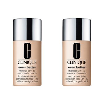  Clinique 크리니크 이븐 베터 레디언스 코렉팅 파운데이션 SPF15 30ml 28 Ivory 2개