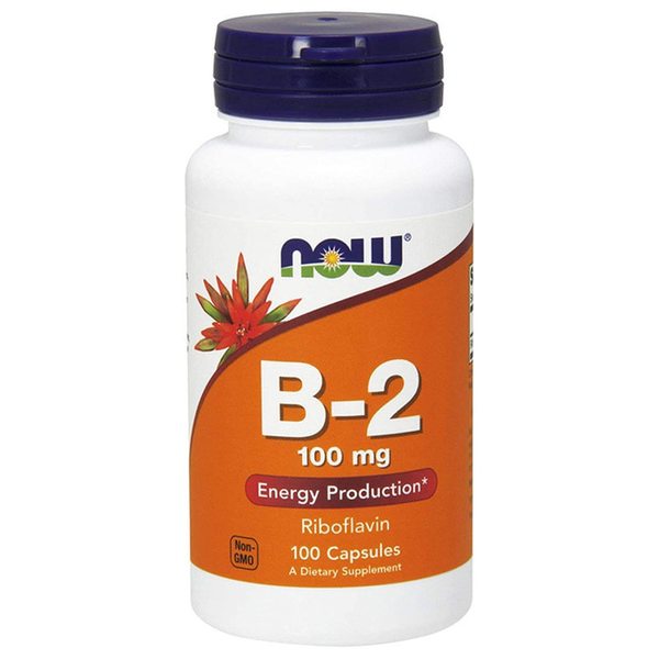 나우푸드 비타민B2 100mg 100캡슐 NWF795