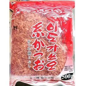 대용량 가쓰오부시 타코야키 재료 타코야끼 만들기 500g