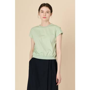 BCBG 오버핏 저지 티셔츠 B3M4X424
