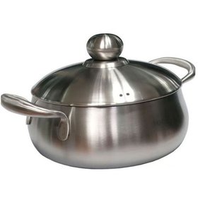 냄비 모리카 인덕션 찌개 라면 법랑 양수 22CM 라면냄비