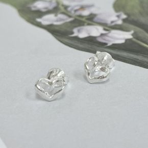 TWIST HEART SILVER 925 earring 꼬임하트 러블리 유니크 실버 귀걸이_P394142523