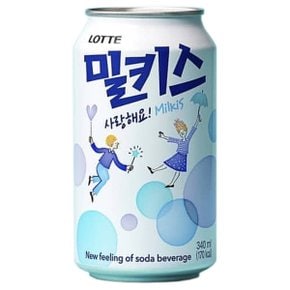 롯데 밀키스 340ml x 24캔