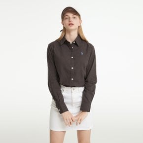 [U.S. POLO ASSN.]  여성 코튼 클래식 셔츠