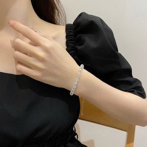 오로라 다이아 비즈 팔찌_IH