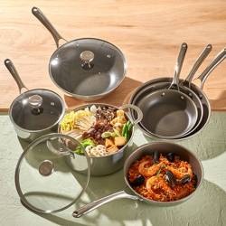 코렐 듀라나노 프라이팬 궁중팬 2종 세트 (팬 28cm + 웍 28cm)