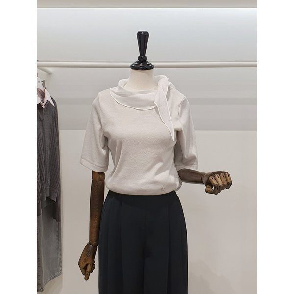 [파주점] 쥬크 주크 도트 스카프 반팔 티셔츠​ V262PSM931