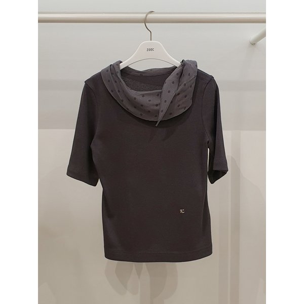 [파주점] 쥬크 주크 도트 스카프 반팔 티셔츠​ V262PSM931