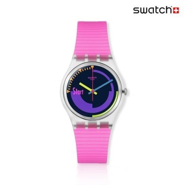 스와치 [본사] 네온 SWATCH NEON PINK PODIUM SO28K111