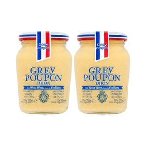  [해외직구] Grey Poupon 그레이푸폰 디종 겨자 머스타드 215g 2팩
