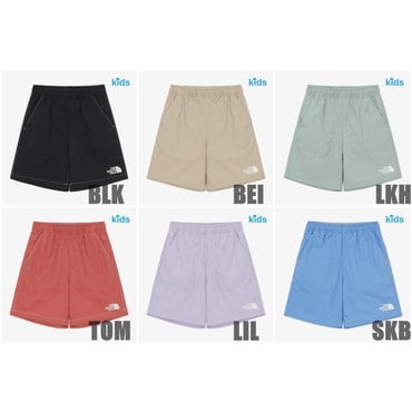 노스페이스키즈 NS6NR04 키즈 힐크레스트 쇼츠 KS HILLCREST SHORTS