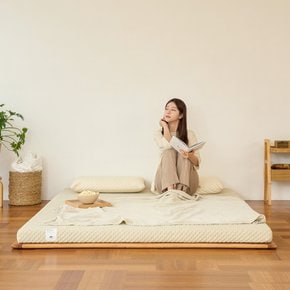 착붙 천연라텍스 매트리스 토퍼 5cm K 고밀도하드