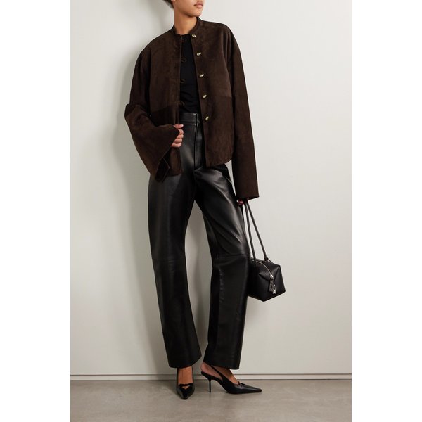 아담 립스 리스 패널 스웨이드 재킷 46376663162909550