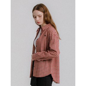 [에이루브] 클래식 기모 체크 셔츠 AAQKSH101P