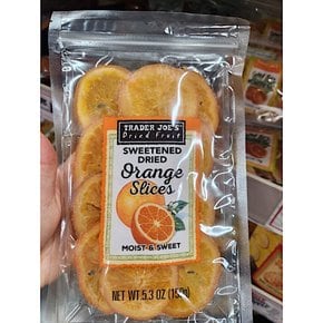 트레이더조 스위튼 드라이드 건 오렌지 슬라이스 Trader Joes Dried Orange 159g 4개