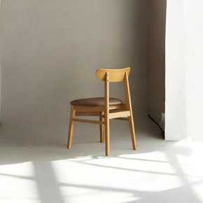 우디 원목 의자 고무나무