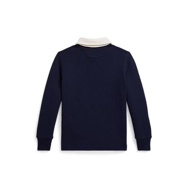 폴로 키즈 남아 2-7세 로고 플리스 럭비 스웨트셔츠(CWPOKNIB8021419410)